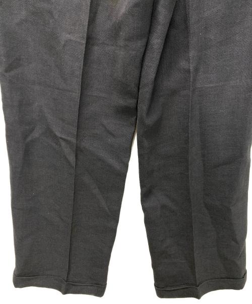 PAPAS（パパス）PAPAS (パパス) リネンパンツ ネイビー サイズ:XLの古着・服飾アイテム