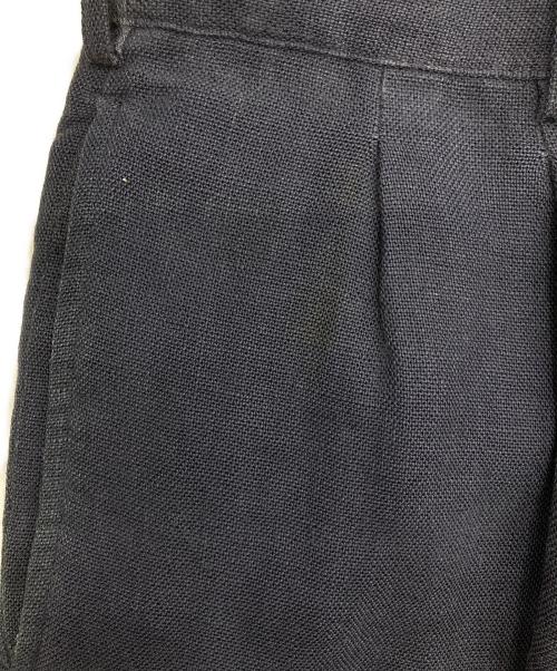 PAPAS（パパス）PAPAS (パパス) リネンパンツ ネイビー サイズ:XLの古着・服飾アイテム