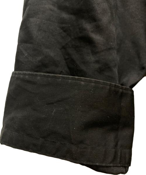 INTERIM（インテリム）INTERIM (インテリム) LIMITED HYPER BIG COTTON SILK POPLIN REGULAR COLLAR SHIRTS ブラック サイズ:不明の古着・服飾アイテム