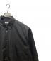 中古・古着 INTERIM (インテリム) LIMITED HYPER BIG COTTON SILK POPLIN REGULAR COLLAR SHIRTS ブラック サイズ:不明：13000円