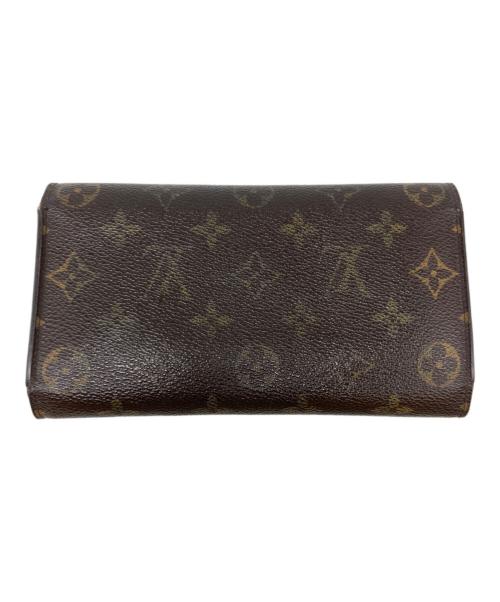 LOUIS VUITTON（ルイ ヴィトン）LOUIS VUITTON (ルイ ヴィトン) ポルトトレゾール/3つ折り財布 ブラウンの古着・服飾アイテム