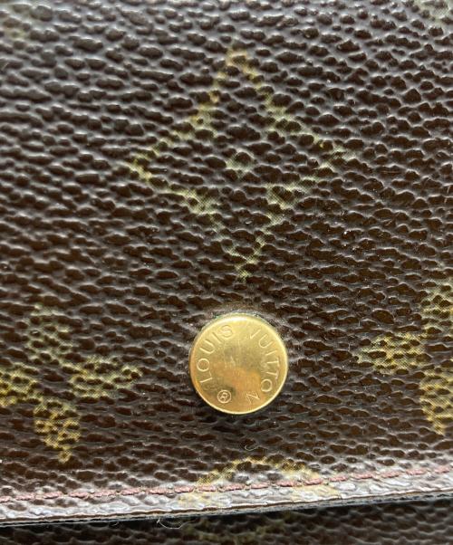 LOUIS VUITTON（ルイ ヴィトン）LOUIS VUITTON (ルイ ヴィトン) ポルトトレゾール/3つ折り財布 ブラウンの古着・服飾アイテム