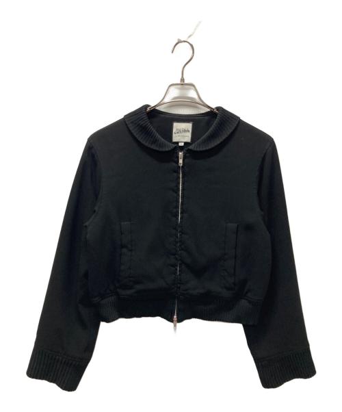 Jean Paul GAULTIER（ジャンポールゴルチェ）Jean Paul GAULTIER (ジャンポールゴルチェ) クロップドジャケット ブラック サイズ:40の古着・服飾アイテム