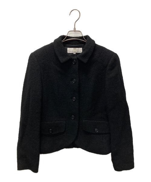 La Mode BALENCIAGA（ラモード バレンシアガ）LA MODE BALENCIAGA (ラモード バレンシアガ) ツイードセットアップ ブラック サイズ:40の古着・服飾アイテム
