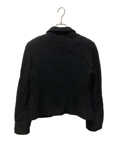 La Mode BALENCIAGA（ラモード バレンシアガ）LA MODE BALENCIAGA (ラモード バレンシアガ) ツイードセットアップ ブラック サイズ:40の古着・服飾アイテム