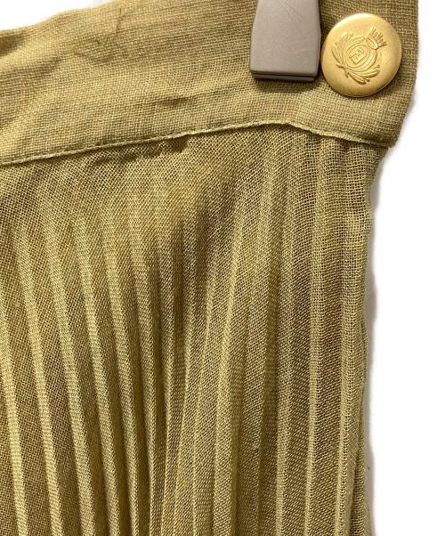 FENDI（フェンディ）FENDI (フェンディ) プリーツスカート カーキ サイズ:不明の古着・服飾アイテム
