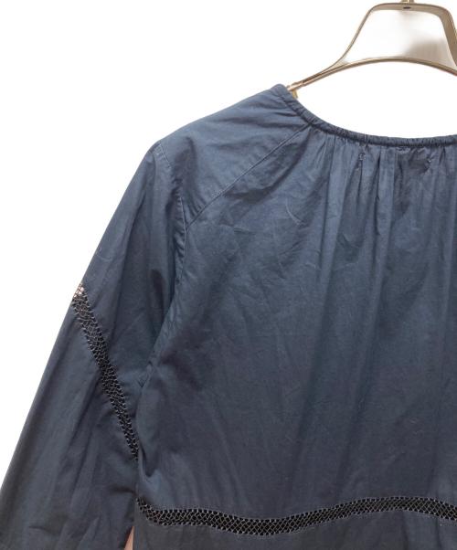 ne quittez pas（ヌキテパ）ne quittez pas (ヌキテパ) ブラウスワンピース ネイビー サイズ:Mの古着・服飾アイテム