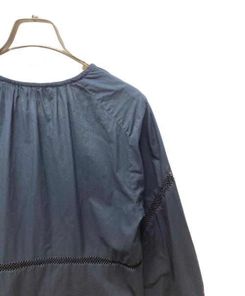 ne quittez pas（ヌキテパ）ne quittez pas (ヌキテパ) ブラウスワンピース ネイビー サイズ:Mの古着・服飾アイテム