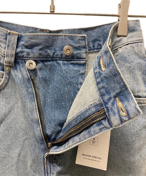 MAISON SPECIAL（メゾンスペシャル）MAISON SPECIAL (メゾンスペシャル) Side-Tuck Cocoon Denim Pants インディゴ サイズ:36 未使用品の古着・服飾アイテム
