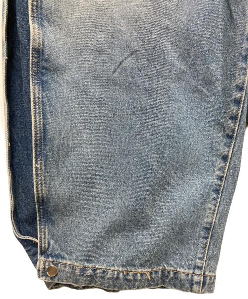 MAISON SPECIAL（メゾンスペシャル）MAISON SPECIAL (メゾンスペシャル) Side-Tuck Cocoon Denim Pants インディゴ サイズ:36 未使用品の古着・服飾アイテム