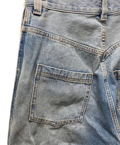 MAISON SPECIAL（メゾンスペシャル）MAISON SPECIAL (メゾンスペシャル) Side-Tuck Cocoon Denim Pants インディゴ サイズ:36 未使用品の古着・服飾アイテム