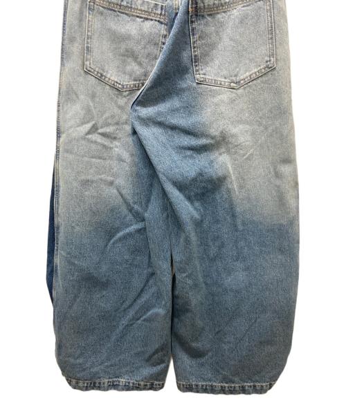 MAISON SPECIAL（メゾンスペシャル）MAISON SPECIAL (メゾンスペシャル) Side-Tuck Cocoon Denim Pants インディゴ サイズ:36 未使用品の古着・服飾アイテム