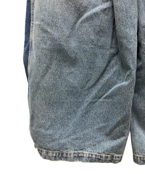 MAISON SPECIAL（メゾンスペシャル）MAISON SPECIAL (メゾンスペシャル) Side-Tuck Cocoon Denim Pants インディゴ サイズ:36 未使用品の古着・服飾アイテム