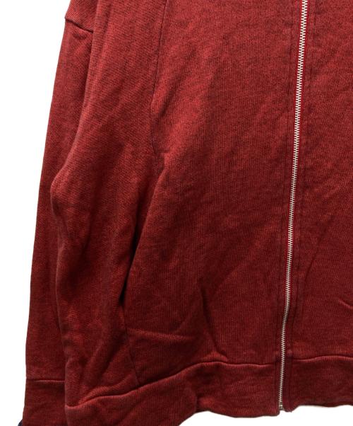 tamaki niime（タマキ ニイメ）tamaki niime (タマキ ニイメ) ジップパーカー レッド サイズ:ｆｒｅｅの古着・服飾アイテム