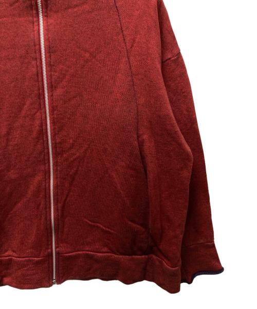 tamaki niime（タマキ ニイメ）tamaki niime (タマキ ニイメ) ジップパーカー レッド サイズ:ｆｒｅｅの古着・服飾アイテム