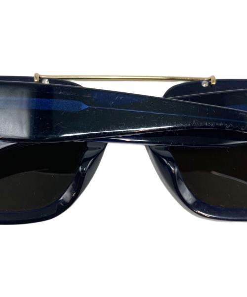 CELINE（セリーヌ）CELINE (セリーヌ) double bridge glasses ブルーの古着・服飾アイテム