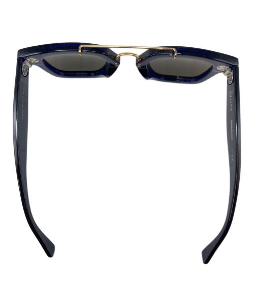 CELINE（セリーヌ）CELINE (セリーヌ) double bridge glasses ブルーの古着・服飾アイテム