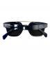 CELINE (セリーヌ) double bridge glasses ブルー：17000円