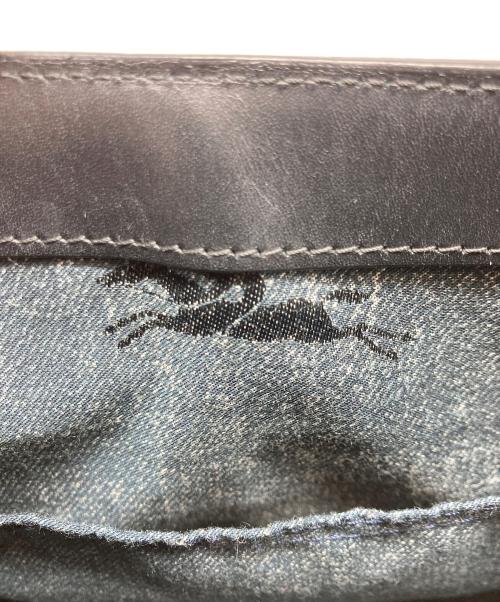 LONGCHAMP（ロンシャン）LONGCHAMP (ロンシャン) ロゾ/2WAY型押しハンドバッグ S ブラックの古着・服飾アイテム