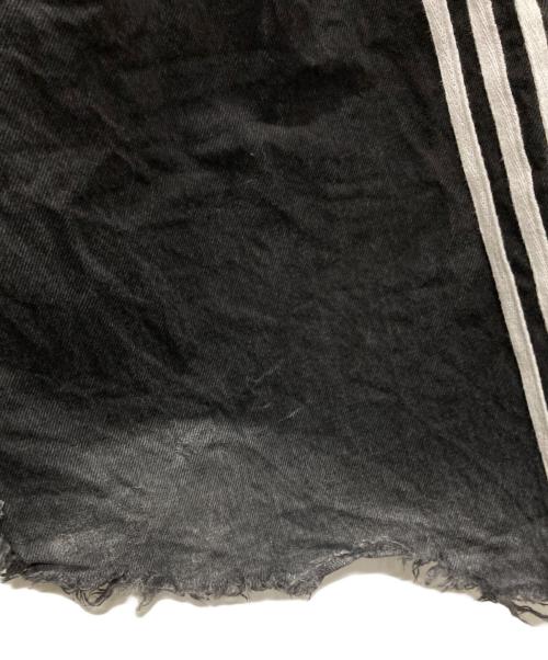 yori sport（ヨリ スポーツ）yori sport (ヨリ スポーツ) 5 STRIPE DENIM/ダメージデニムパンツ ブラック サイズ:28の古着・服飾アイテム