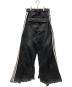 yori sport (ヨリ スポーツ) 5 STRIPE DENIM/ダメージデニムパンツ ブラック サイズ:28：20000円