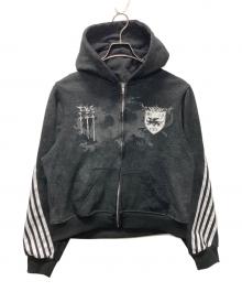 cozy worldwide（コジー ワールドワイド）の古着「world royal knight club hoodie」｜ブラック