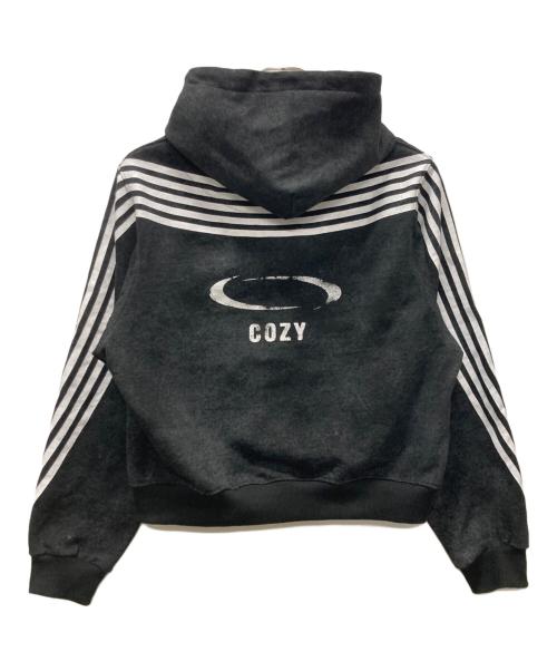 cozy worldwide（コジー ワールドワイド）cozy worldwide (コジー ワールドワイド) world royal knight club hoodie ブラック サイズ:Mの古着・服飾アイテム
