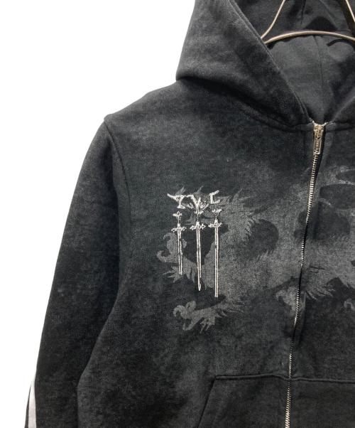 cozy worldwide（コジー ワールドワイド）cozy worldwide (コジー ワールドワイド) world royal knight club hoodie ブラック サイズ:Mの古着・服飾アイテム