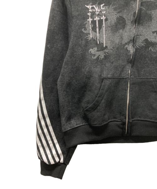 cozy worldwide（コジー ワールドワイド）cozy worldwide (コジー ワールドワイド) world royal knight club hoodie ブラック サイズ:Mの古着・服飾アイテム