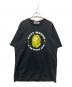 A BATHING APE（アベイシングエイプ）の古着「RADIATION CAMO BUSY WORKS TEE」｜ブラック