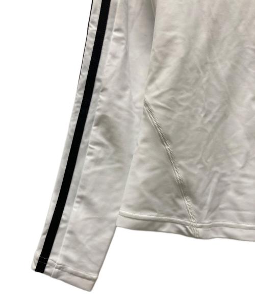 adidas（アディダス）adidas (アディダス) BALENCIAGA (バレンシアガ) ロングスリーブカットソー ホワイト×ブラック サイズ:Sの古着・服飾アイテム