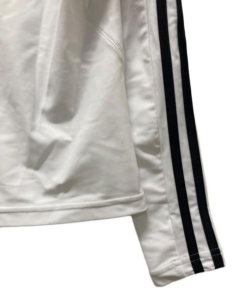 adidas（アディダス）adidas (アディダス) BALENCIAGA (バレンシアガ) ロングスリーブカットソー ホワイト×ブラック サイズ:Sの古着・服飾アイテム