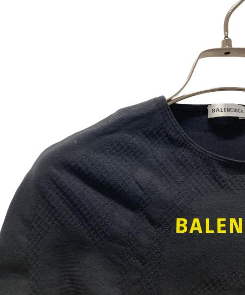 BALENCIAGA（バレンシアガ）BALENCIAGA (バレンシアガ) プリントTシャツ ブラック サイズ:36の古着・服飾アイテム