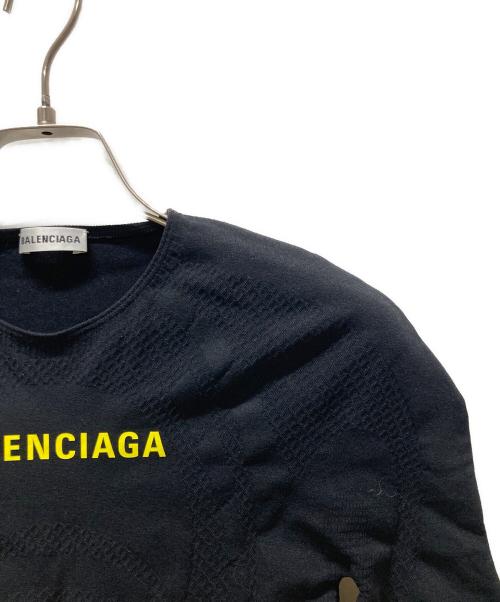 BALENCIAGA（バレンシアガ）BALENCIAGA (バレンシアガ) プリントTシャツ ブラック サイズ:36の古着・服飾アイテム