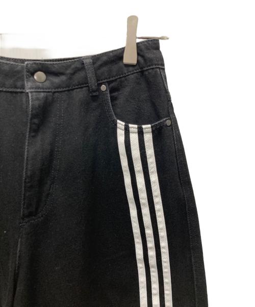 adidas Originals（アディダスオリジナル）adidas Originals (アディダスオリジナル) アディブレイク デニム 2-In-1 パンツ/デニムパンツ ブラック サイズ:28の古着・服飾アイテム