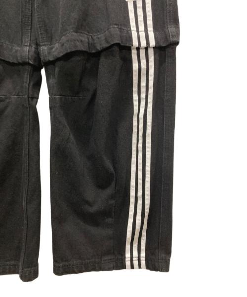 adidas Originals（アディダスオリジナル）adidas Originals (アディダスオリジナル) アディブレイク デニム 2-In-1 パンツ/デニムパンツ ブラック サイズ:28の古着・服飾アイテム
