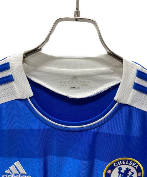 adidas（アディダス）adidas (アディダス) チェルシー 11/12 ユニフォーム ブルー サイズ:2XOの古着・服飾アイテム