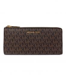 MICHAEL KORS（マイケル・コース）の古着「ラウンドファスナー長財布」｜ブラウン