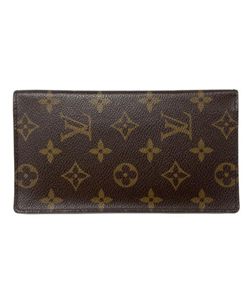 LOUIS VUITTON（ルイ ヴィトン）LOUIS VUITTON (ルイ ヴィトン) ポルトバルール カルトクレディ 札入れ ブラウンの古着・服飾アイテム
