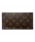 LOUIS VUITTON (ルイ ヴィトン) ポルトバルール カルトクレディ 札入れ ブラウン：15000円