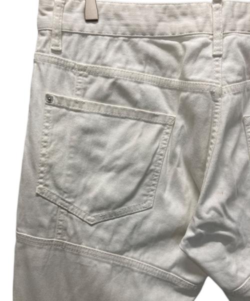 DSQUARED2（ディースクエアード）DSQUARED2 (ディースクエアード) Tidy Bike Jean ホワイト サイズ:52の古着・服飾アイテム