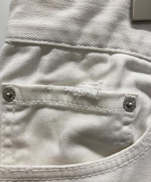 DSQUARED2（ディースクエアード）DSQUARED2 (ディースクエアード) Tidy Bike Jean ホワイト サイズ:52の古着・服飾アイテム