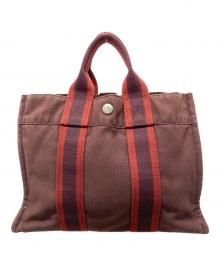HERMES（エルメス）の古着「フールトゥPM ハンドバッグ」｜ブラウン