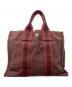 HERMES (エルメス) フールトゥPM ハンドバッグ ブラウン：6000円