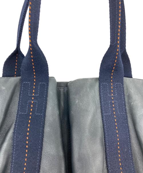 HERMES（エルメス）HERMES (エルメス) キャラバンヴェルティカルMM グレーの古着・服飾アイテム