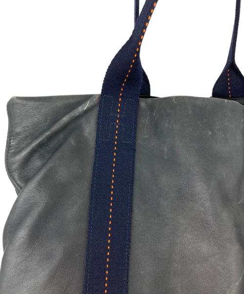 HERMES（エルメス）HERMES (エルメス) キャラバンヴェルティカルMM グレーの古着・服飾アイテム