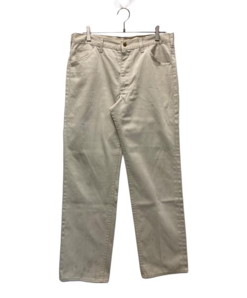 LEE（リー）LEE (リー) 70'sセンタープレスパンツ ベージュ サイズ:36の古着・服飾アイテム