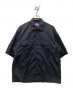 THE NORTHFACE PURPLELABELザ・ノースフェイス パープルレーベル）の古着「FIELD H/S SHIRT/フィルド ハーフスリーブ シャツ」｜ブラック