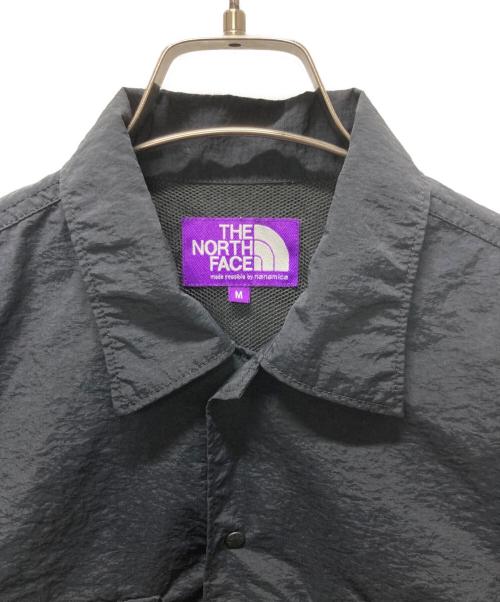 THE NORTHFACE PURPLELABEL（ザ・ノースフェイス パープルレーベル）THE NORTHFACE PURPLELABEL (ザ・ノースフェイス パープルレーベル) FIELD H/S SHIRT/フィルド ハーフスリーブ シャツ ブラック サイズ:Mの古着・服飾アイテム