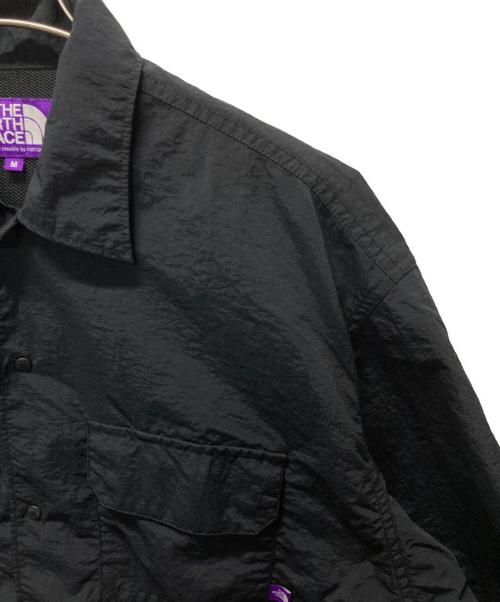 THE NORTHFACE PURPLELABEL（ザ・ノースフェイス パープルレーベル）THE NORTHFACE PURPLELABEL (ザ・ノースフェイス パープルレーベル) FIELD H/S SHIRT/フィルド ハーフスリーブ シャツ ブラック サイズ:Mの古着・服飾アイテム